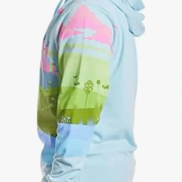 Loungefly NWT DISNEY SLEEPING BEAUTY CASTLE UNISEX HOODIE size xxLarge - Picture 8 of 8